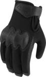 ICON Manusi moto de piele Icon pdx3, Negru