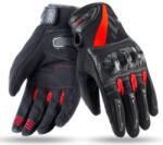 70 DEGREES Manusi moto din textil 70 DEGREES SUMMER NAKED BLACK/RED