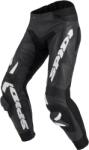 SPIDI Pantaloni de piele SPIDI RR PRO WARRIOR BLACK/WHITE