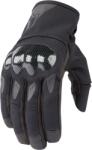 ICON Manusi moto de piele stormhawk, Negru