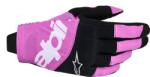 Alpinestars Manusi motocross ALPINESTARS TECHSTAR BLACK/GRY/PURPLE