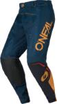 O'NEAL Pantaloni motocross O'NEAL HARDWEAR SWIPE NAVY BLUE/TANGERINE