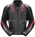 SPIDI Geaca moto de piele Spidi nkd-1, Negru/Rosu