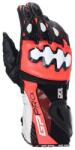 Alpinestars Manusi de piele ALPINESTARS GP PRO V4 BLACK/RED/WHITE