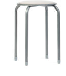 Unic Spot Taburet fix Alicante, bej, 30x30x45 cm
