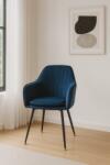 Unic Spot Scaun living Tida, albastru, 58x56x86 cm