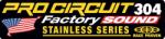 Pro Circuit Sticker pentru sistemul de evacuare PROCIRCUIT SLNCR STCKR R-304 FACTORY