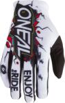 O'NEAL Mănuși motocross O'NEAL MATRIX VILLAIN WHITE 2020