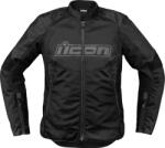 ICON Geaca moto pentru femei ICON Women's Overlord3 CE BLACK