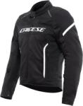 DAINESE Geacă moto textilă DAINESE AIR FRAME 3 TEX NEGRU/NEGRU/ALB