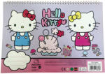 Hello Kitty World A/4 spirál vázlatfüzet 40 lapos matricával