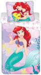 Disney Hercegnők Ariel Pink ágyneműhuzat 140×200cm, 70×90 cm
