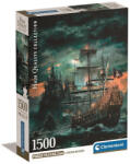 Kalóz Kalózhajó Haunted Seas 1500 db-os Compact puzzle Clementoni