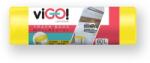 VIGO Saci menajeri LDPE 60 l galbeni 60 × 80 cm (10 buc) VIGO Cos de gunoi