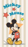 Disney Mickey Star kéztörlő, arctörlő, törölköző 30x50 cm