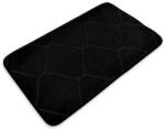 Toro Covoraș de baie TORO 50 × 80 cm negru Covor baie