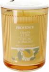 Provence Lumânare parfumată în recipient de sticlă Provence cu lămâie și lime 230 g
