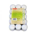 Provence Lumânări tip pastilă Provence albe, neparfumate, 30 buc