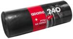 MAT Group Saci rezistenți pentru gunoi 240 l, negri, 120 × 145 cm (10 buc) Cos de gunoi