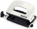 Leitz Perforator LEITZ Mini 5060, 10 coli - alb perla (L-50601001) - vexio