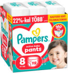 Pampers Active Baby Pants 8 Junior 17+ kg 112 бр.