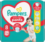 Pampers Active Baby Pants 8 Junior 19+ kg 32 buc