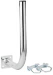 Extralink L250x400 | Balcony handle | 250x400mm, with u-bolts M8, steel, galvanized (EX.6839)