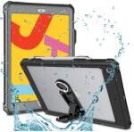 SHELLBOX Husa pentru iPad 10.2" (2019 / 2020 / 2021) - ShellBox Waterproof IP68 - Black (KF2325595) - vexio