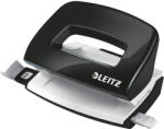 Leitz Perforator metalic LEITZ WOW 5060 MINI NeXXt Series, 10 coli, negru (L-50601095) - vexio