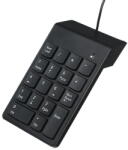 Gembird KPD-U-03 USB numeric keypad, Black (KPD-U-03)