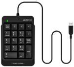A4Tech Fstyler FK 13P BK Tastatura numerica 18 taste, USB, cablu 150 cm, compact design, black (FK-13P-BK)