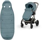 Cybex Sac de iarna pentru carucior Cybex Gold Footmuff Stormy Blue, 6 luni-3 ani - TOG 5, captuseala fleece, rezistent la apa (524000002)