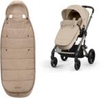 Cybex Sac de iarna pentru carucior Cybex Gold Footmuff Beige, 6 luni-3 ani - TOG 5, captuseala fleece, rezistent la apa (524001358)