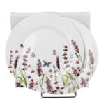 Duo Gift Levendulás porcelán desszertes tányér készlet - 2 darabos - díszdobozban - Classic Lavende (IMO-DUO-66050)