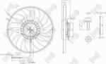 Loro 003-014-0003 - Ventilator, radiator - Loro-003-014-0003 (LORO0030140003)