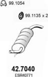 ASSO 42.7040 - Toba Esapament Finala - Asso-42.7040 (asso427040)