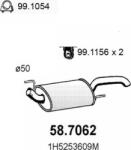 ASSO 58.7062 - Toba esapament finala - ASSO-58.7062 (ASSO587062)