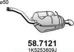 ASSO 58.7121 - Toba esapament finala - ASSO-58.7121 (ASSO587121)