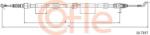Cofle 10.7397 - Cablu, frana de parcare - CABLU. FRANA DE PARCARE - compatibil Vw - Cofle-10.7397 (COFLE107397)