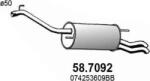 ASSO 58.7092 - Toba Esapament Finala - Asso-58.7092 (asso587092)