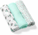 BabyOno Bamboo cloth diaper - light green 70x70 cm 3 pcs (397/04)