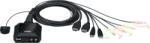 ATEN Switch KVM ATEN CS22H-AT 2 porturi USB 4K HDMI (CS22H-AT)