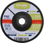 Extol CRAFT Disc dublu lamelă, P80, 150 mm 260048 (260048)
