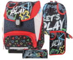Play Set ghiozdan + 2 penare+ sac sport Let s Play (ST161035)