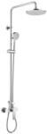 Mereo - Set de duș cu baterie, diametru 22 cm, crom CBE60104SAM (CBE60104SAM)