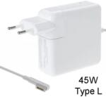 Lamtech Incarcator Retea Magsafe 1 Lamtech Compatibil iPad Si Macbook Type L 45W 145V 31A Alb (9982018021936)
