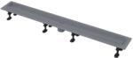Alcadrain - Zuhanytálca Optimal 55 cm, peremmel perforált rács vagy csempe behelyezéséhez, szagzáró nélkül APZ2012-550 (APZ2012-550)