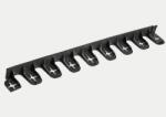 LAMELA Bordură flexibilă pentru grădină 800 x 80 x 45 - negru