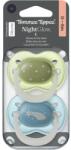 Tommee Tippee NightGlow Soother 0-6m cumi Boy 2 db