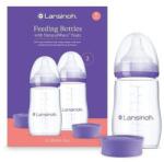 Lansinoh Biberon cu tetină din silicon, 2 buc. (240 ml/debit mediu)